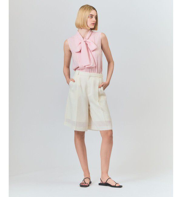 Grace Class「リネンライクシアーパンツ」|その他|キナリ