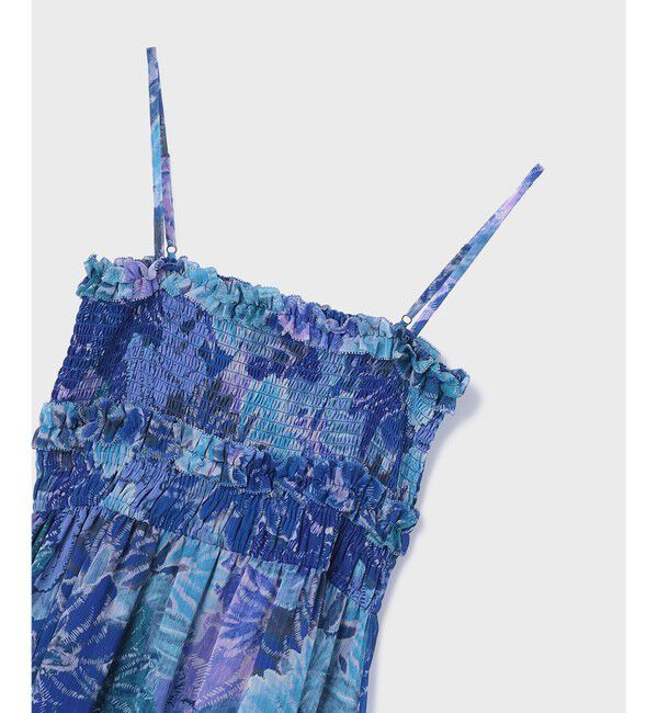 GRACE CONTINENTAL「タイダイリーフプリントワンピース」|ワンピース|