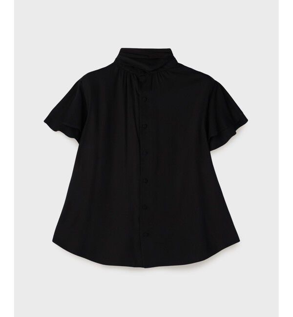 GRACE CONTINENTAL「フリルボウタイブラウス」|シャツ・ブラウス|