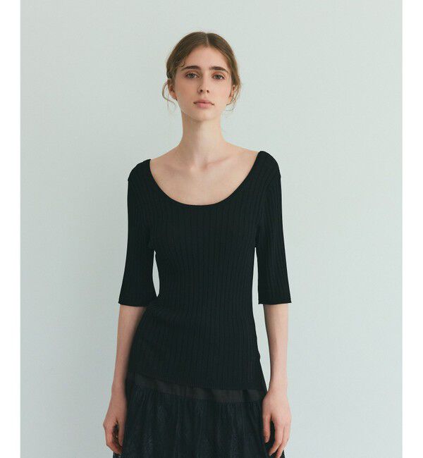 Grace Class「リブニットトップ」|ニット・セーター|