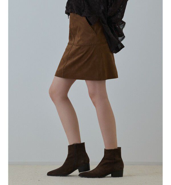 GRACE CONTINENTAL「パッチワークミニスカート」|スカート|