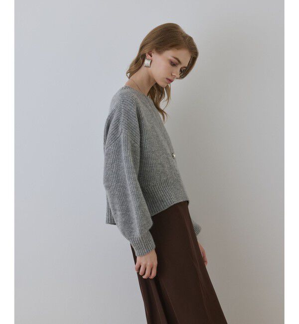 Diagram「サテンレースニットワンピース」|ワンピース|