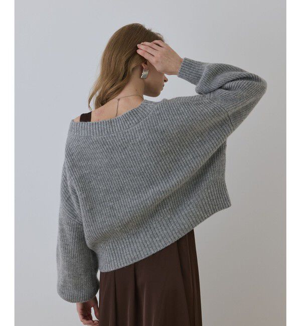 Diagram「サテンレースニットワンピース」|ワンピース|