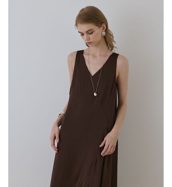 Diagram「サテンレースニットワンピース」|ワンピース|