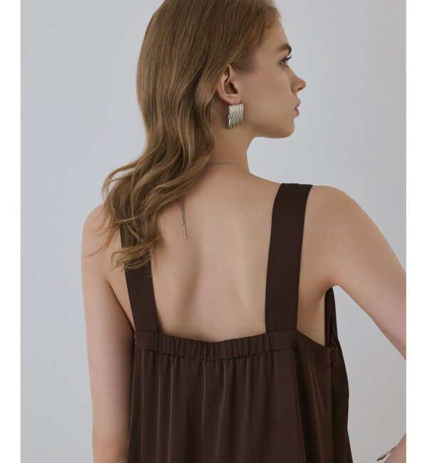 Diagram「サテンレースニットワンピース」|ワンピース|