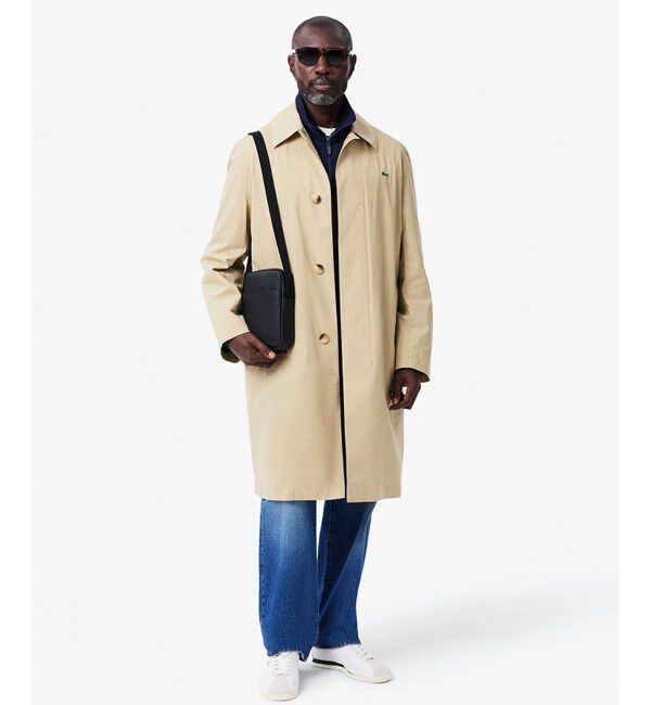 LACOSTE「メンズクラシック バーティカルカメラバッグ」|ショルダー・メッセンジャー|