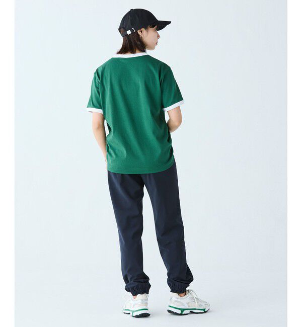 LACOSTE「【オンライン限定】LACOSTE ワンポイントロゴ リンガーTシャツ」|Tシャツ・カットソー|