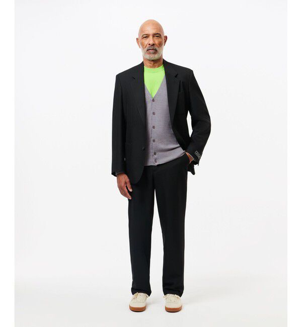 LACOSTE「エッセンシャルメリノウールカーディガン」|カーディガン|