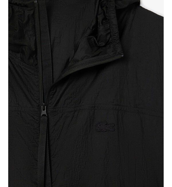 LACOSTE「ワッシャーナイロンパッカブルフードジャケット」|その他|