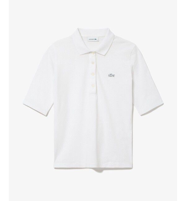 LACOSTE「スリムフィットハーフスリーブポロシャツ」|ポロシャツ|