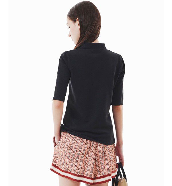 LACOSTE「スリムフィットハーフスリーブポロシャツ」|ポロシャツ|