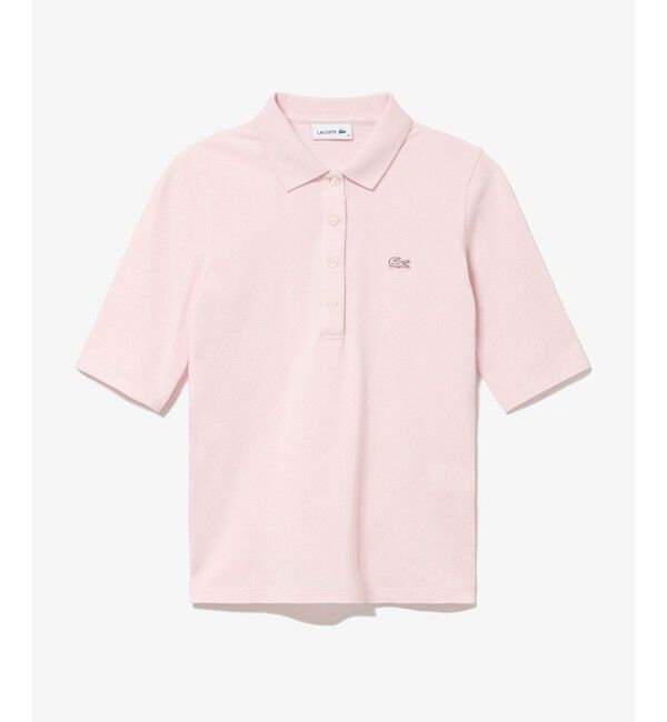 LACOSTE「スリムフィットハーフスリーブポロシャツ」|ポロシャツ|