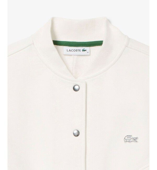 LACOSTE「裏パイルスウェット MA-1ブルゾン」|ブルゾン・スタジャン|