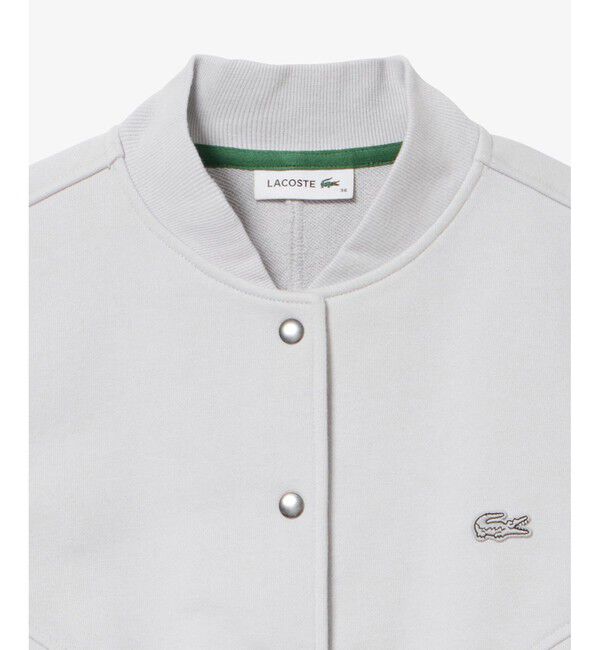 LACOSTE「裏パイルスウェット MA-1ブルゾン」|ブルゾン・スタジャン|