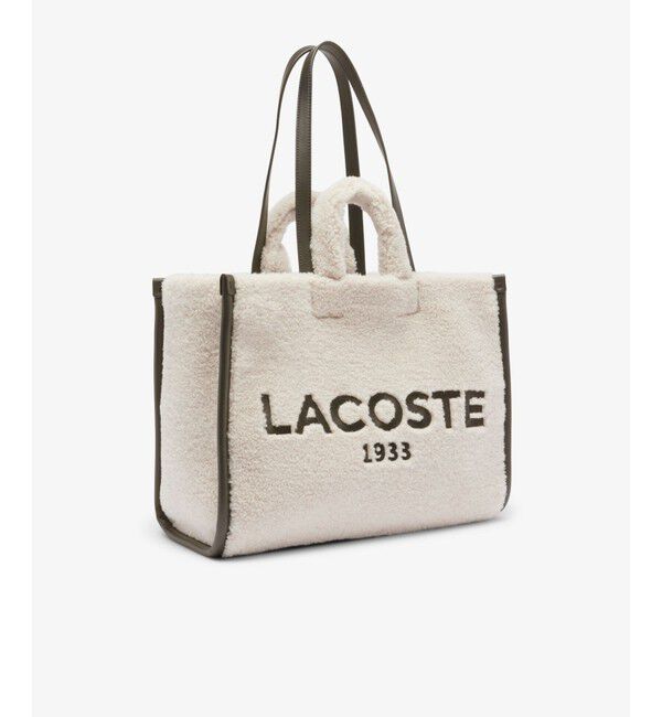 LACOSTE「ヘリテージシーズナル フェイクファートートバッグ」|トートバッグ|