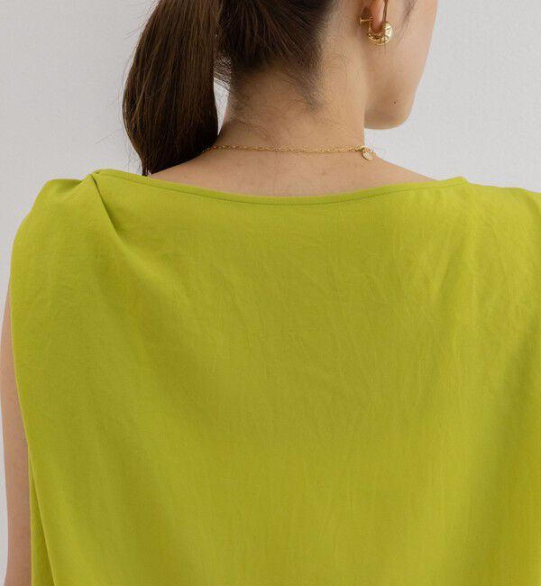 NOLLEY'S「ライトジョーゼットねじりブラウス」|シャツ・ブラウス|