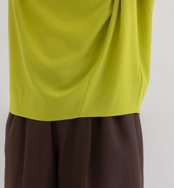 NOLLEY'S「ライトジョーゼットねじりブラウス」|シャツ・ブラウス|