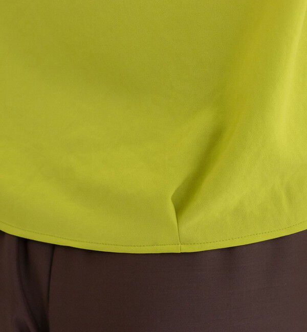 NOLLEY'S「ライトジョーゼットねじりブラウス」|シャツ・ブラウス|