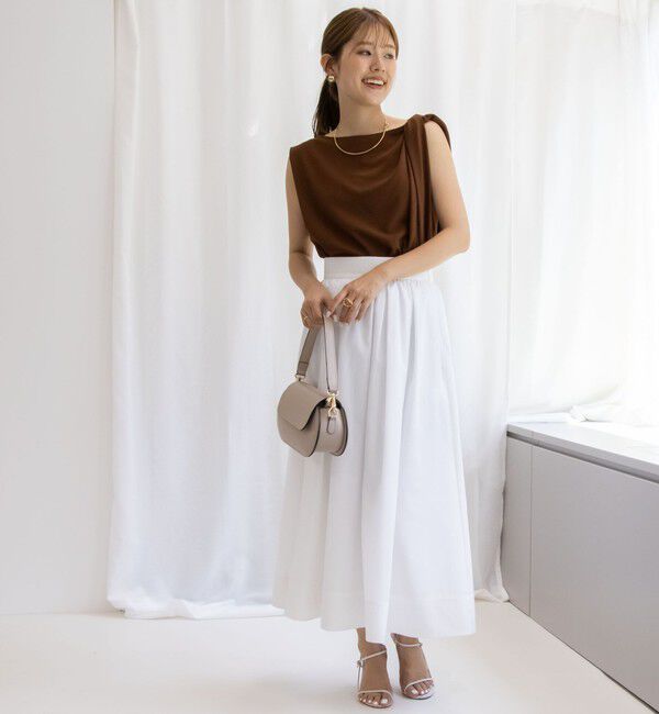 NOLLEY'S「ライトジョーゼットねじりブラウス」|シャツ・ブラウス|