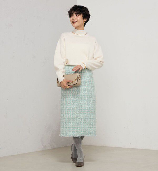 NOLLEY'S sophi「ラメファンシータイトスカート」|タイト|