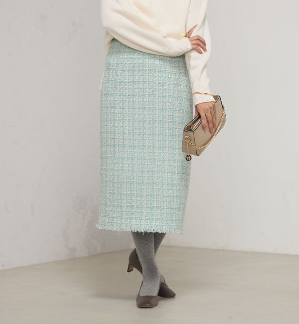 NOLLEY'S sophi「ラメファンシータイトスカート」|タイト|