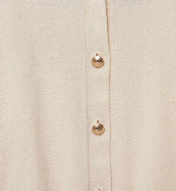 Rie Miller「《手洗い可能》ロゴジャガード2WAYニット(星)」|カーディガン|