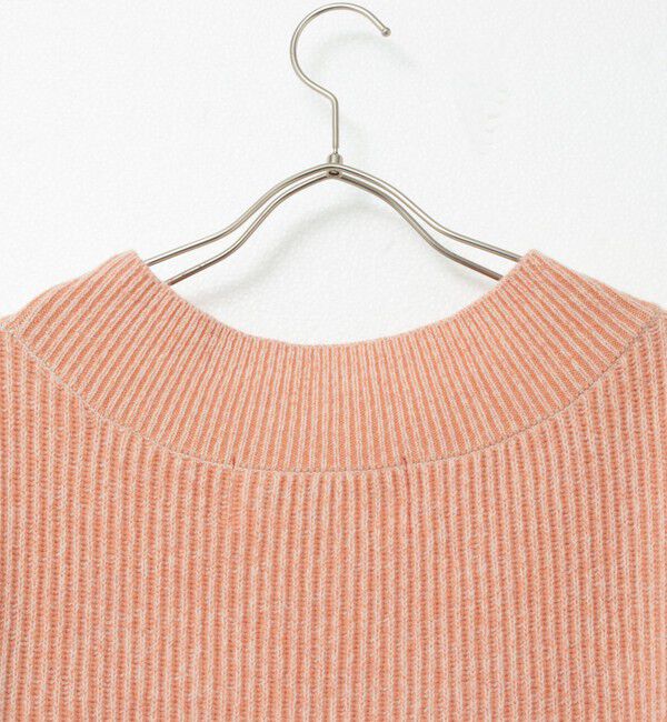 Rie Miller「ロールアップスリーブ両畦プルオーバー」|ニット・セーター|