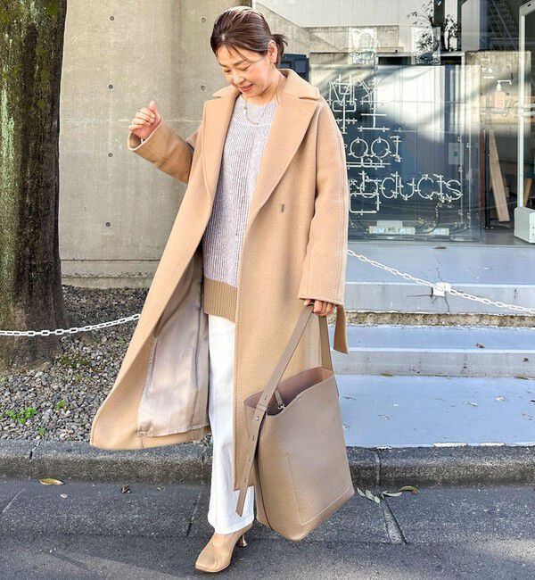 Rie Miller「ロールアップスリーブ両畦プルオーバー」|ニット・セーター|