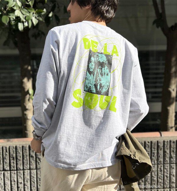 NOLLEY'S goodman「【GOOD ROCK SPEED/グッドロックスピード】別注 アーティスト/ムービー プリントロンT 25SS」|Tシャツ・カットソー|ライトグレー