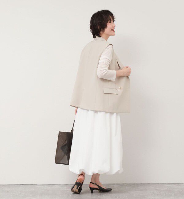 NOLLEY'S sophi「ウォッシャブルドライトロピカルジレ」|ベスト・ジレ|