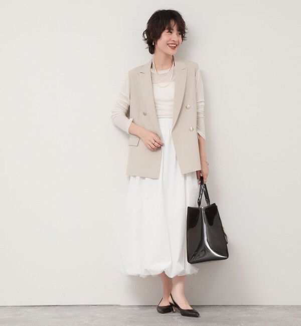 NOLLEY'S sophi「ウォッシャブルドライトロピカルジレ」|ベスト・ジレ|