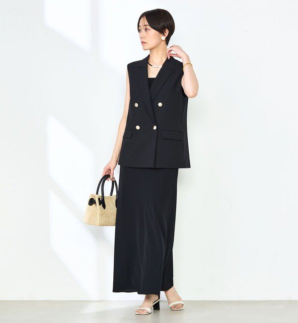 NOLLEY'S sophi「ウォッシャブルドライトロピカルジレ」|ベスト・ジレ|