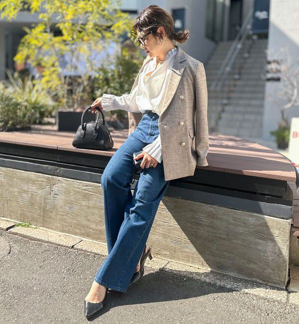 NOLLEY'S「フリル襟プルオーバーシャツ」|シャツ・ブラウス|