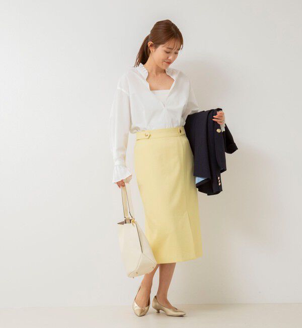 NOLLEY'S「フリル襟プルオーバーシャツ」|シャツ・ブラウス|