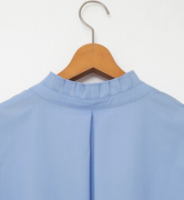 NOLLEY'S「フリル襟プルオーバーシャツ」|シャツ・ブラウス|