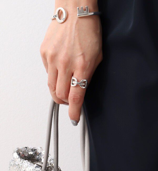 NOLLEY'S「【CXC /シーエックスシー】 Dmotif ringディーモチーフリング」|リング|