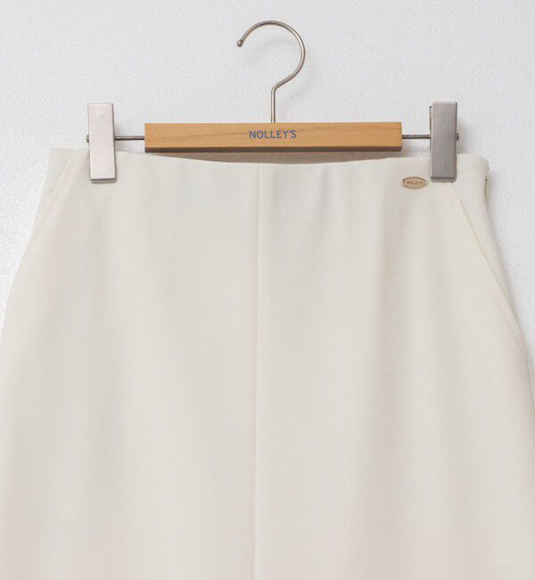 NOLLEY'S「《セットアップ対応》ウォッシャブルニットジョーゼットタイトミディスカート」|タイト|