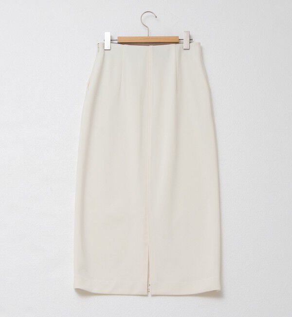 NOLLEY'S「《セットアップ対応》ウォッシャブルニットジョーゼットタイトミディスカート」|タイト|