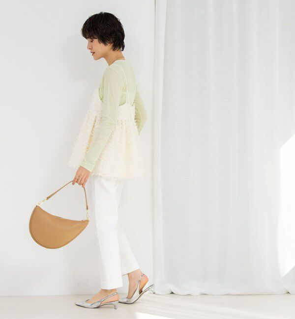 NOLLEY'S sophi「フェザーカラミキャミブラウス」|シャツ・ブラウス|