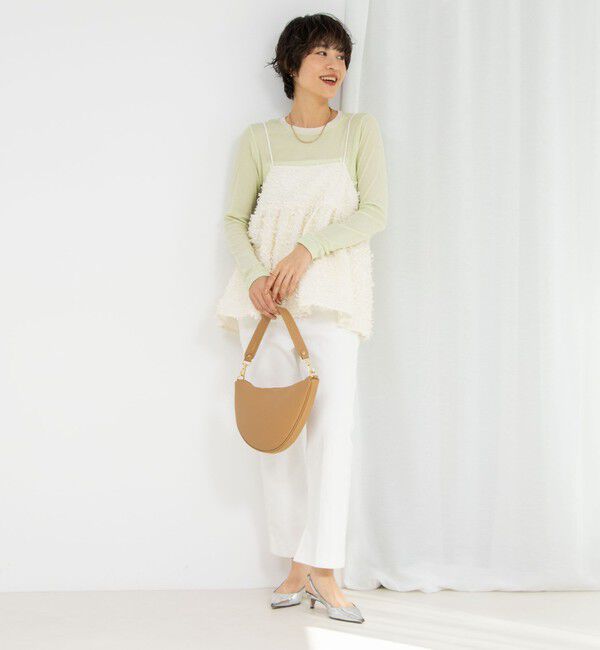 NOLLEY'S sophi「フェザーカラミキャミブラウス」|シャツ・ブラウス|