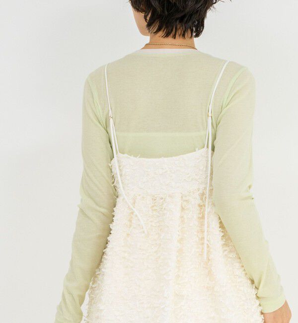 NOLLEY'S sophi「フェザーカラミキャミブラウス」|シャツ・ブラウス|