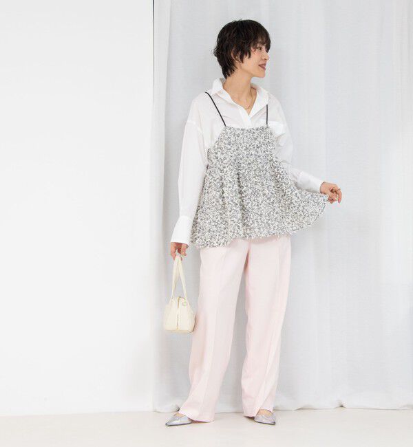 NOLLEY'S sophi「フェザーカラミキャミブラウス」|シャツ・ブラウス|