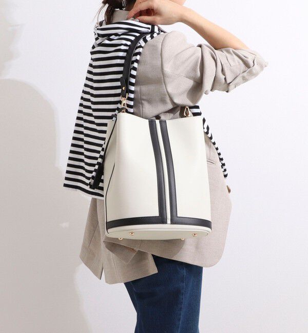 NOLLEY'S「【GIANNI NOTARO/ジャンニノターロ】ワンハンドルパネルバッグ」|ショルダー・メッセンジャー|