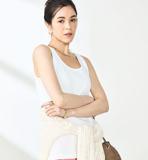 NOLLEY'S「ヴィンテージリブ2WAYタンクトップ」|タンクトップ|