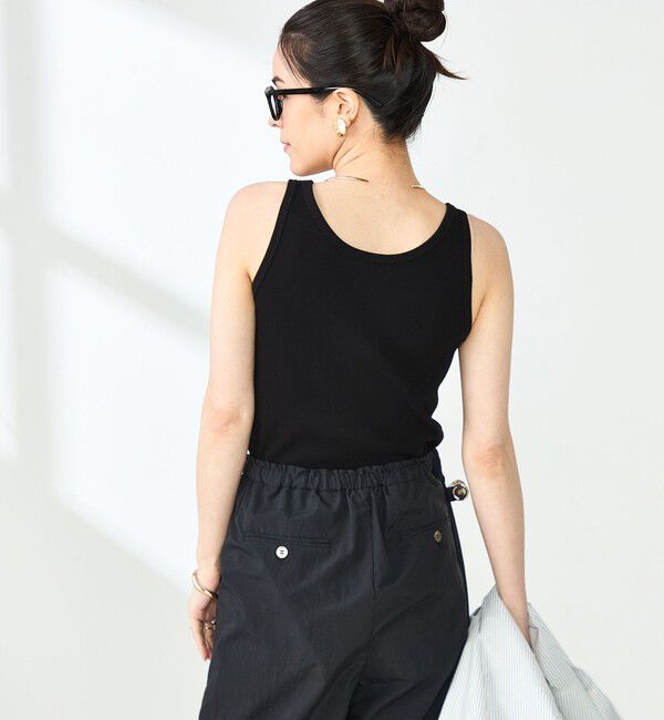NOLLEY'S「ヴィンテージリブ2WAYタンクトップ」|タンクトップ|