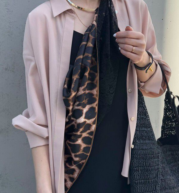 NOLLEY'S「【manipuri/マニプリ】レース三角スカーフ」|バンダナ・スカーフ|