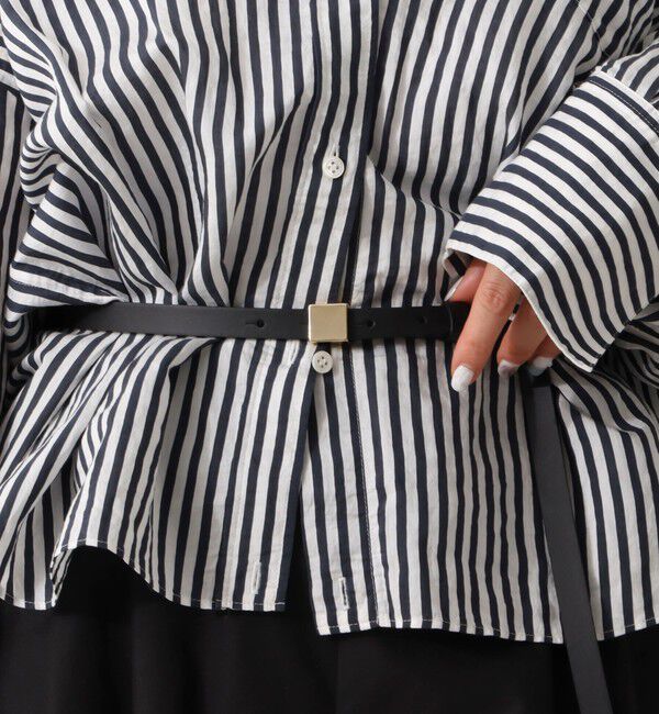 NOLLEY'S「【LEFIJE/レフィエ】スクエアバックルベルト」|ベルト|