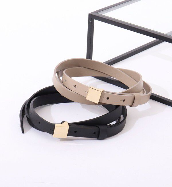 NOLLEY'S「【LEFIJE/レフィエ】スクエアバックルベルト」|ベルト|