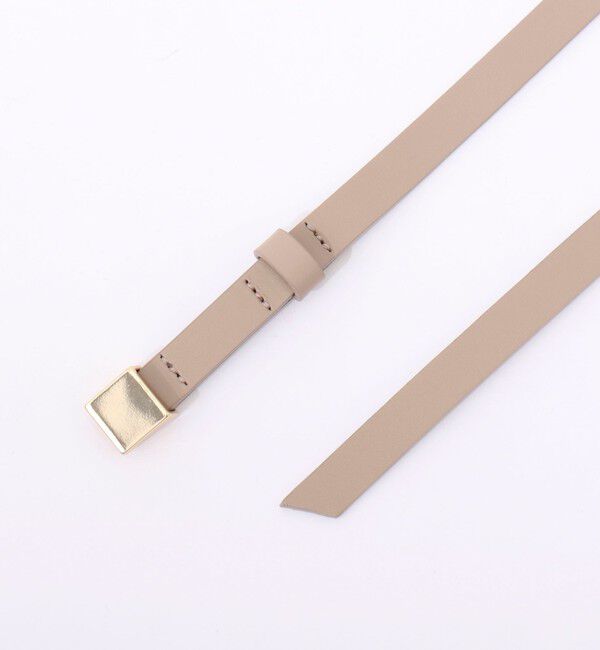 NOLLEY'S「【LEFIJE/レフィエ】スクエアバックルベルト」|ベルト|