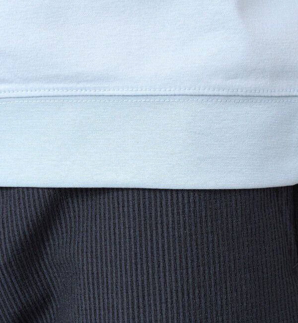 NOLLEY'S goodman「《ビジカジ対応》シルケットスムース Vネック ドレスTシャツ 25SS」|Tシャツ・カットソー|